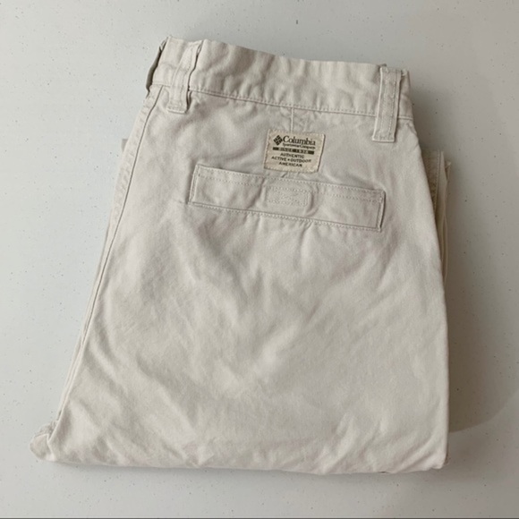 Columbia canvas pants tan size 10 - Picture 10 of 12
